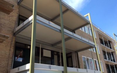 Lichtgewicht polyester balkons – balkonvergroting